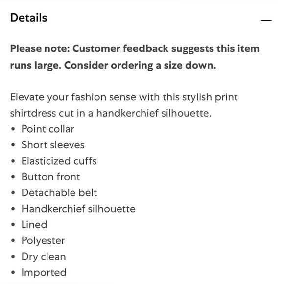 KARL LAGERFELD PARIS Bungee Print Belted Shirtdress. NWOT. RETAIL 149 - Picture 12 of 12